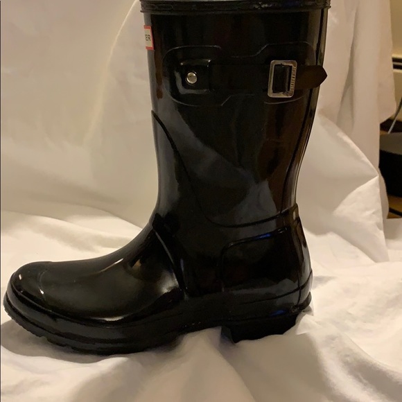 Hunter black short boots - Picture 2 of 5